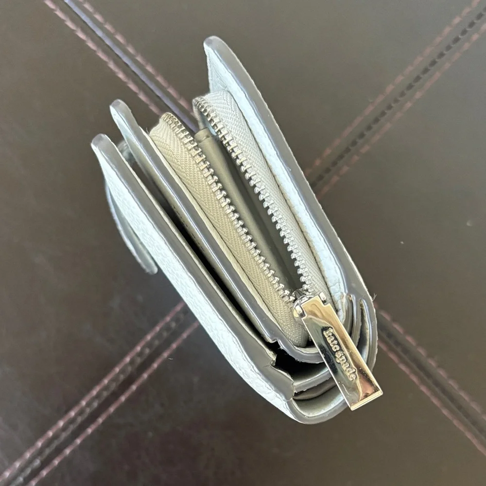 Kate Spade Cream Textured Wallet - Picture 4 of 5